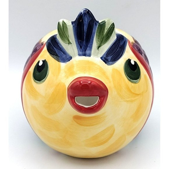 Under the Sea Small Fish Creamer Tabletops Unlimited Hand Painted 12oz Ocean - Picture 6 of 12